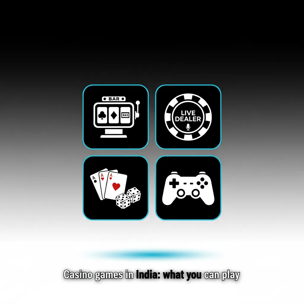 Indian casino games: Andar Bahar, Teen Patti, roulette, blackjack, baccarat, slots, poker, live tables, crash games.