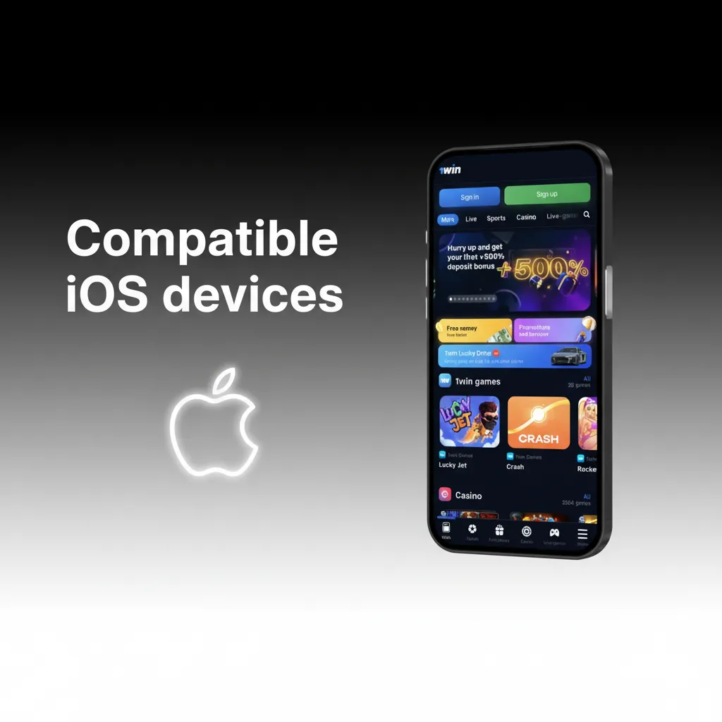 List of compatible iOS devices: iPhone X–15 (all models) and recent iPads.