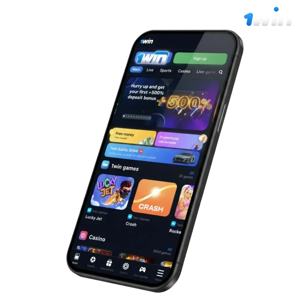Download 1win official mobile app for Android and iOS; betting, casino, UPI/PayTM/PhonePe/GPay, cards, crypto support.