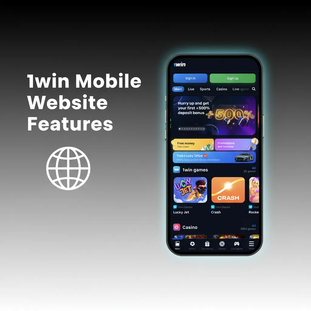 1win mobile site with live odds, one-tap bet slip, UPI INR payments; no install; fast casino launch on Android and iOS.
