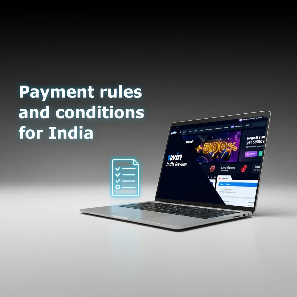 1win India payment rules: name match, same method withdrawals, KYC, limits, complete bonus wagering.