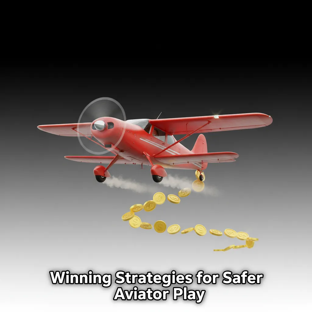 Infographic on safer Aviator play: low 1.3–2x targets, two-bet setup, 1–3% stakes, stop-loss, avoid chasing, test in demo.