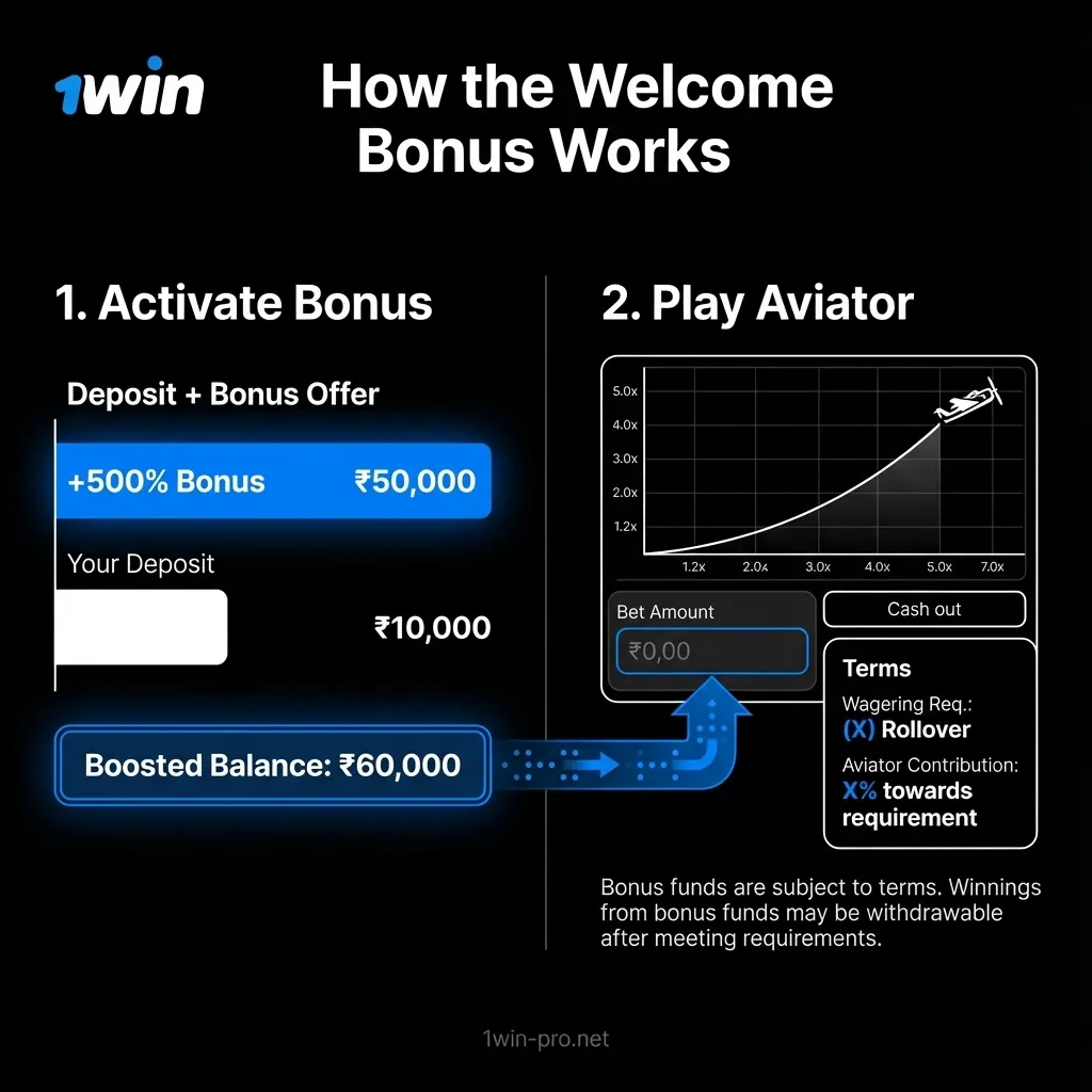 1Win welcome bonus guide for Aviator: boost your gameplay with extra funds