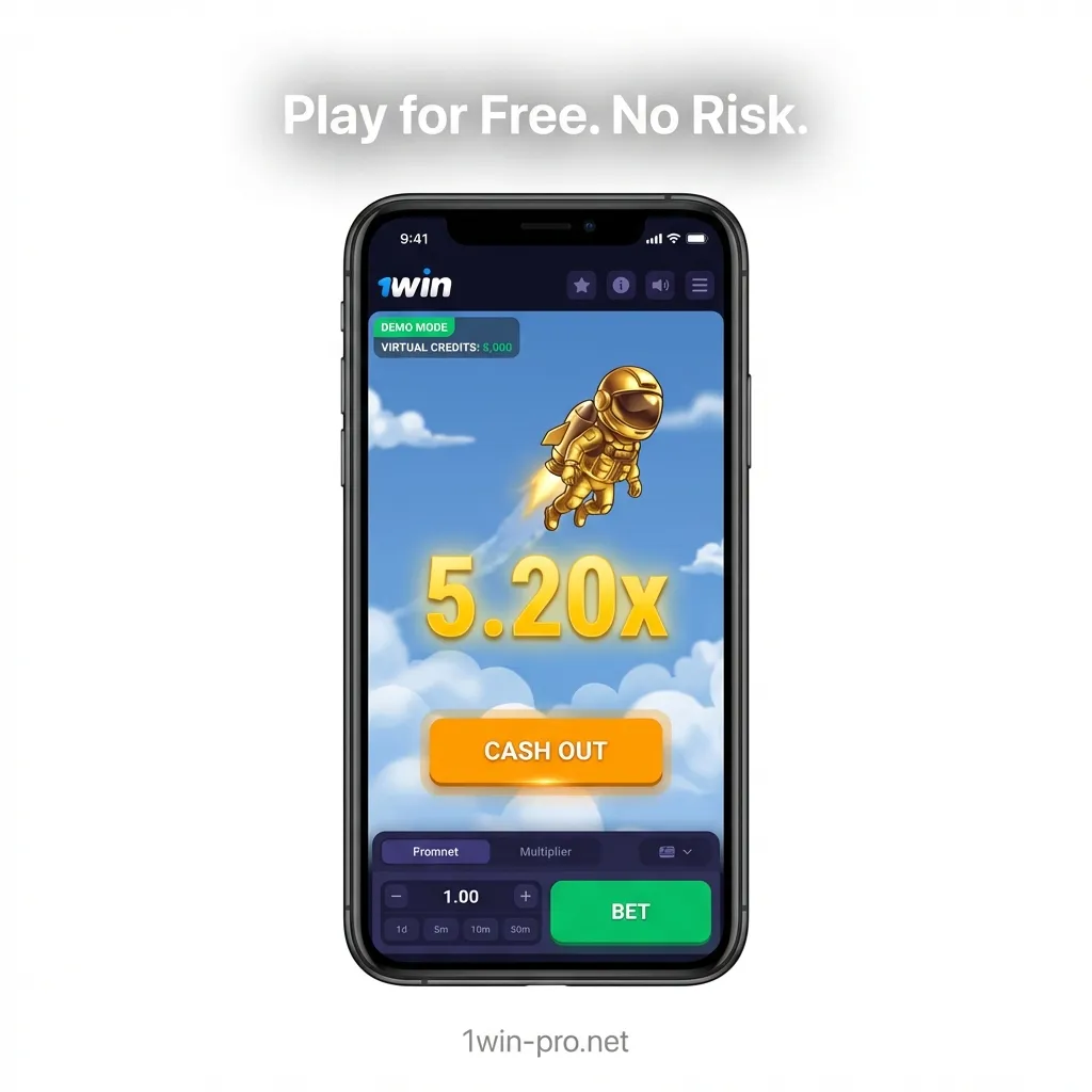 Try Lucky Jet demo mode for free on 1win India