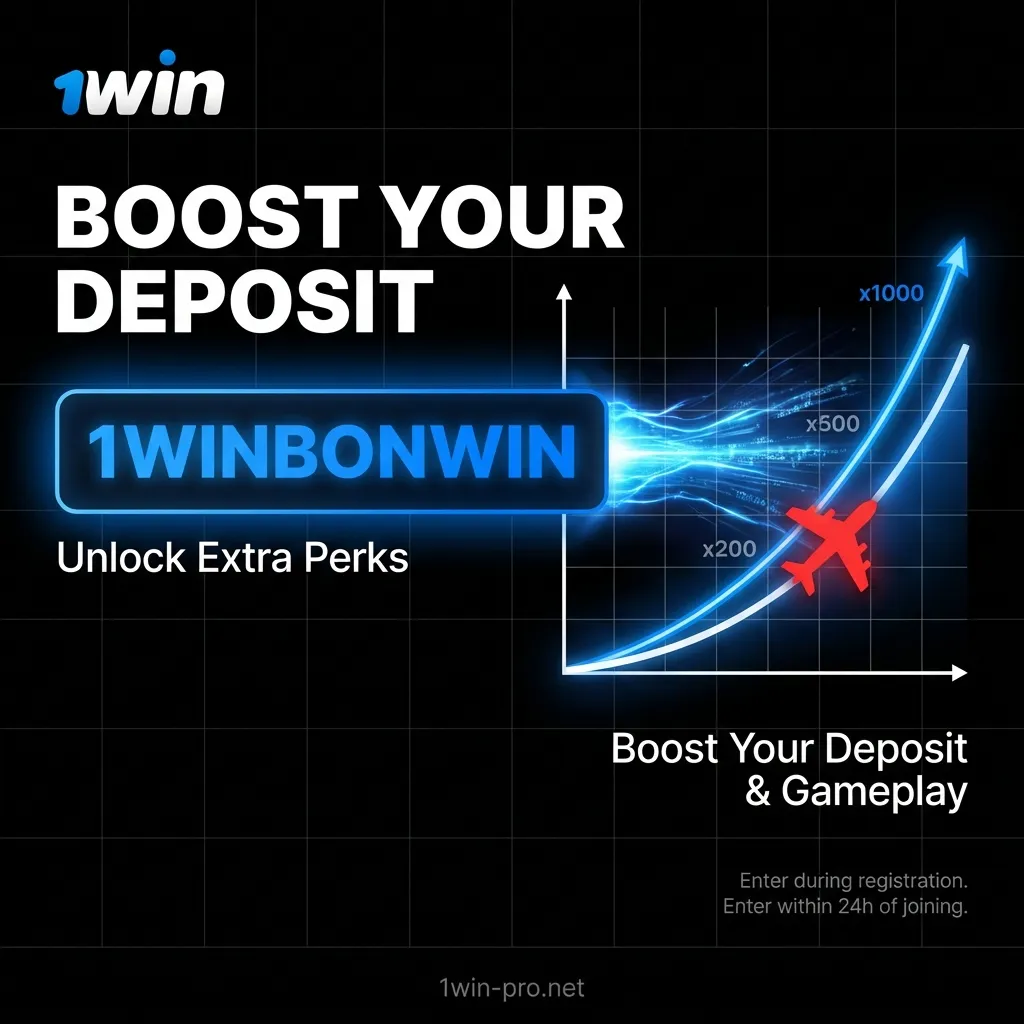 Unlock additional perks with 1WINBONWIN code for Aviatrix on 1win