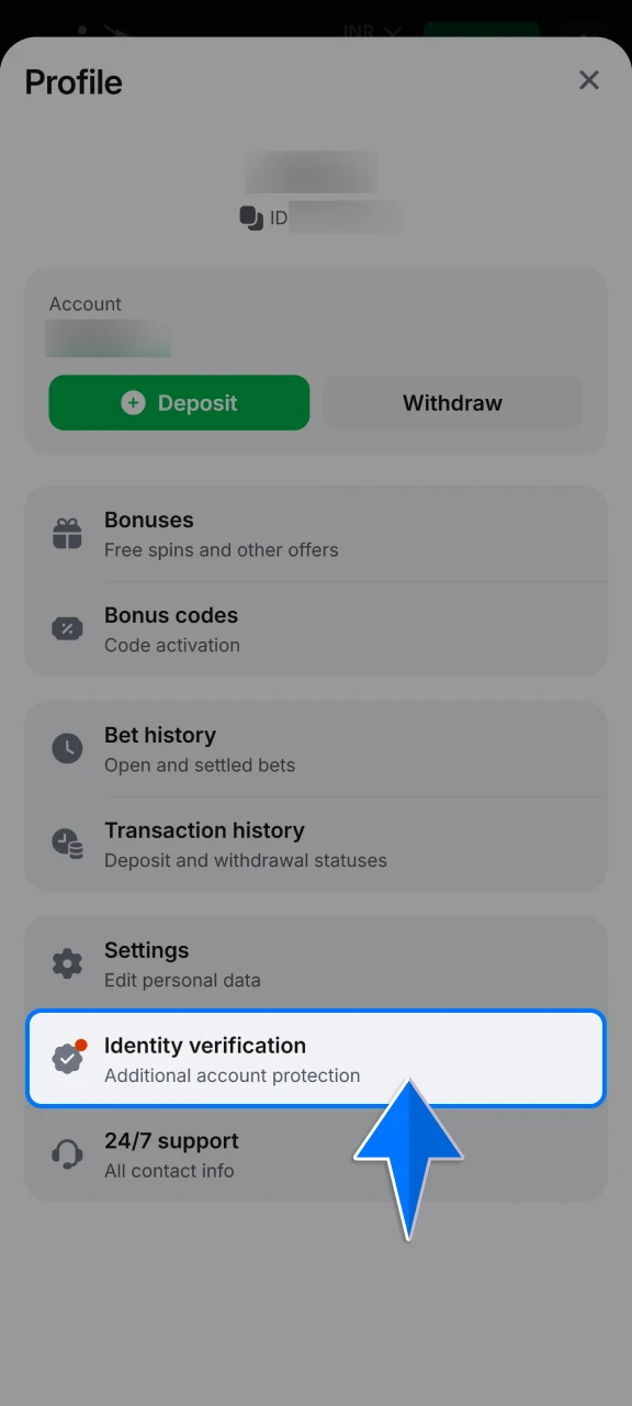 Complete the quick verification process to secure your 1win identity and guarantee smooth future payouts of your winnings.