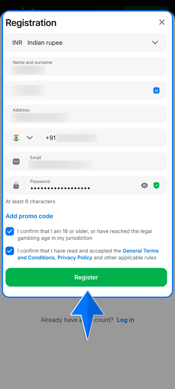 Tap the link on this page to open the official 1win sign-up form and create your account instantly.