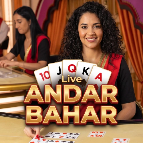 Play the classic Andar Bahar card game on 1win India online.