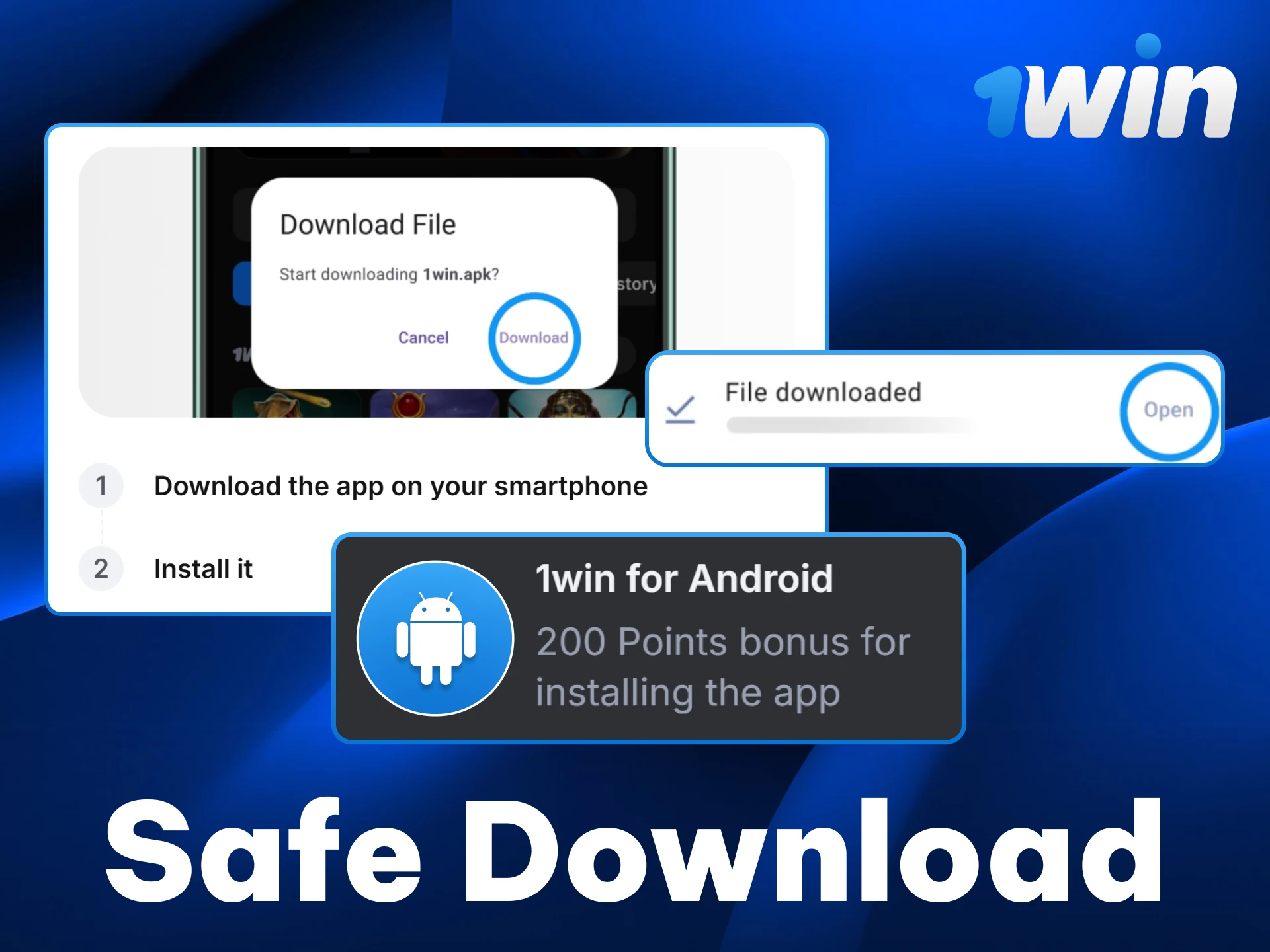 Find out if downloading the 1win APK is safe and secure.