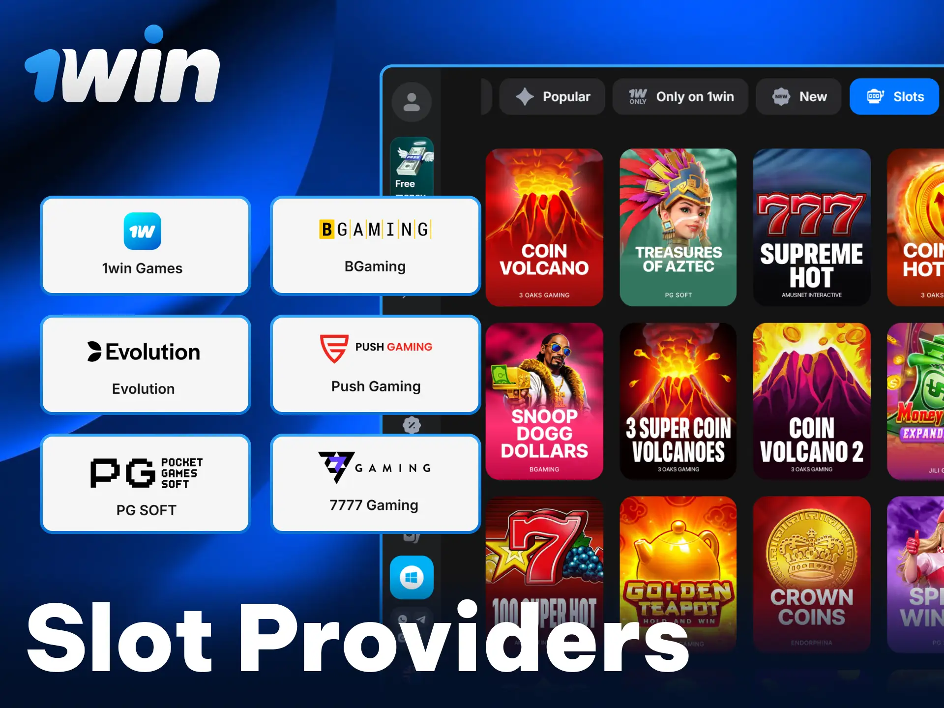 Check out trusted slot providers available at 1win Casino India.