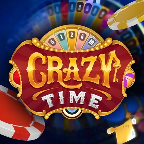 Join the Crazy Time live game show on 1win Casino.
