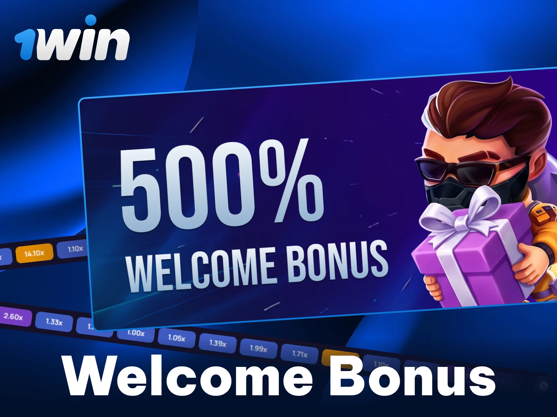 Unlock your registration reward to play Lucky Jet on 1win.