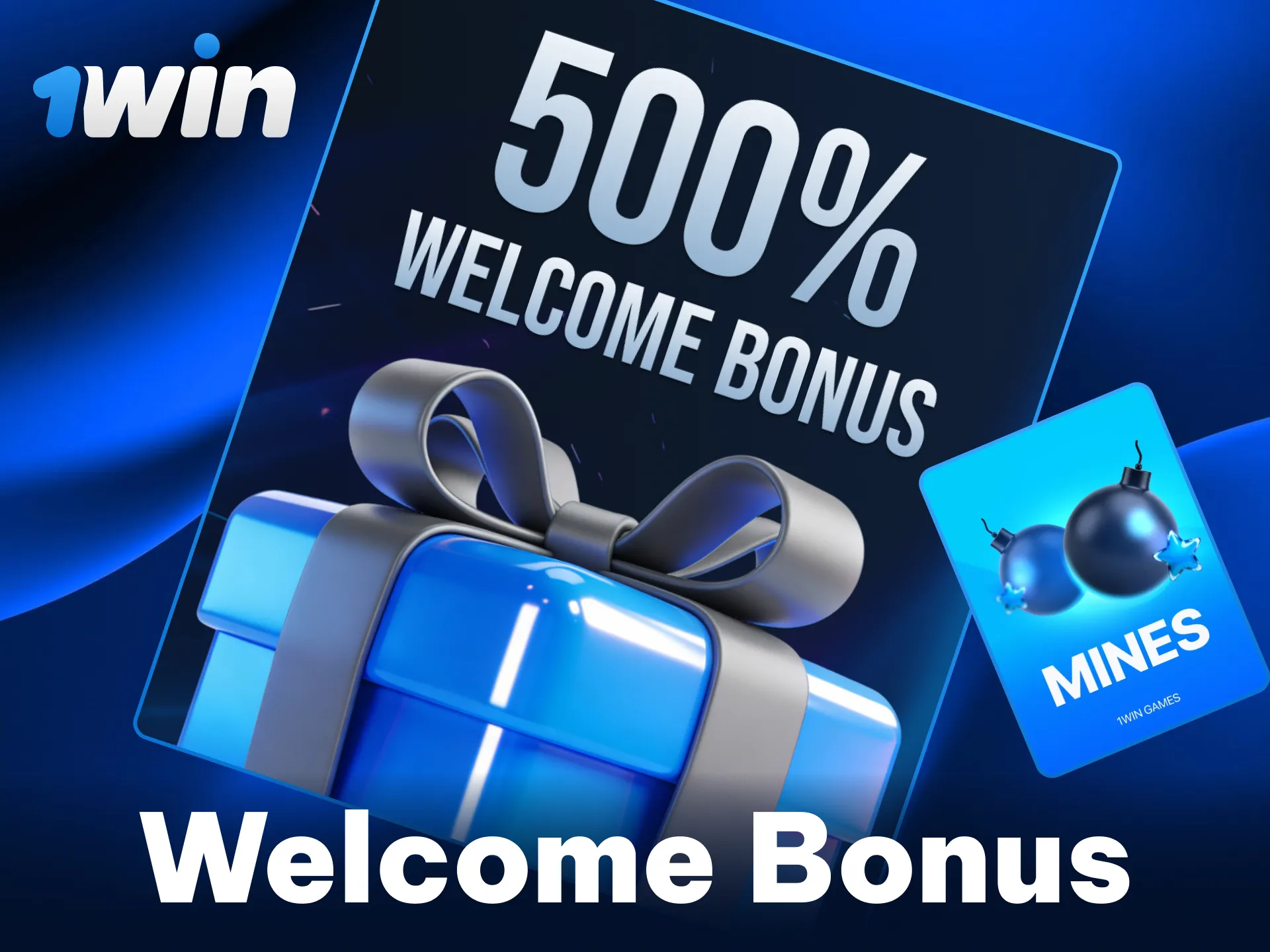 Grab a huge signup offer to play Mines on 1win immediately.