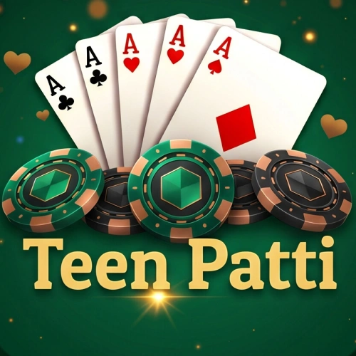 Play traditional Teen Patti card game on 1win India.